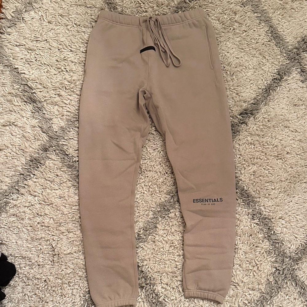 Essentials Women's Tan Joggers